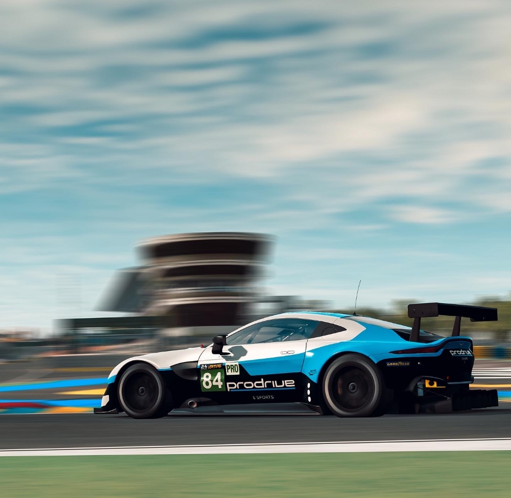 Tom Canning Prodrive Virtual Le Mans with Aston Martin 2021