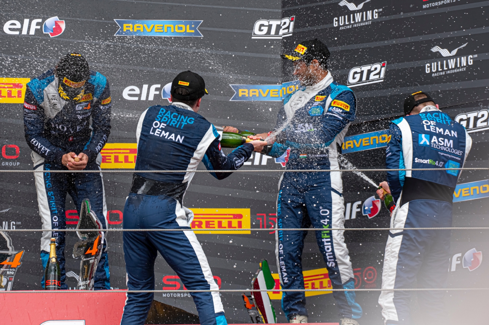 Canning and Rabindra take a double podium at the opening round of the GT4 European series 